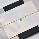 Green Tiny Jade Necklace